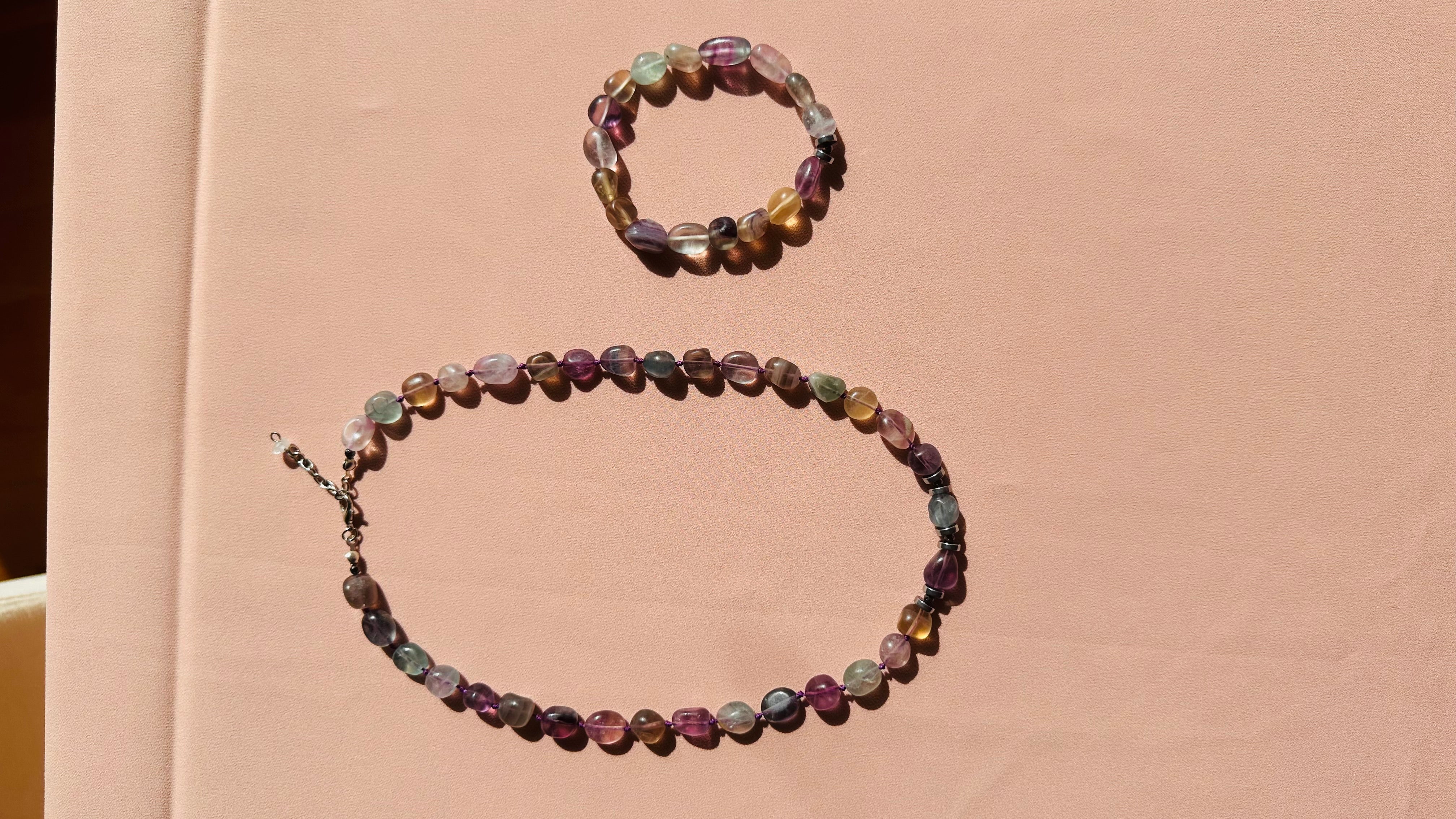 013 Akik Rainbow Stones Set